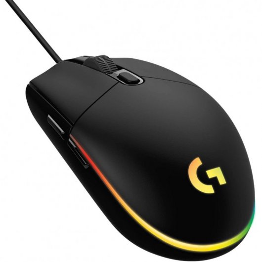 logitech g203 lightsync 2nd gen raton gaming 8000dpi rgb negro
